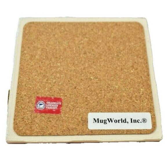 Indiana University Four Ceramic Decorative Coaster Set - Picture 3 of 6